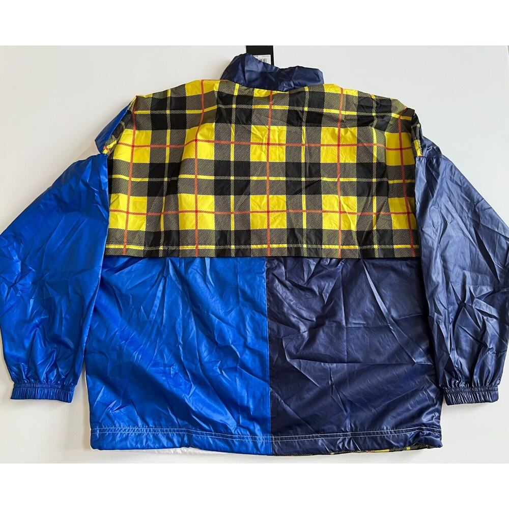 Nike Women's Sportswear Multicolor Plaid Woven Jacket BV4737 492 Size S NWT - Picture 2 of 8